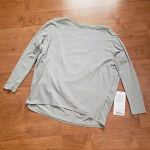 Lululemon Back in Action Long Sleeve Jade Green 2